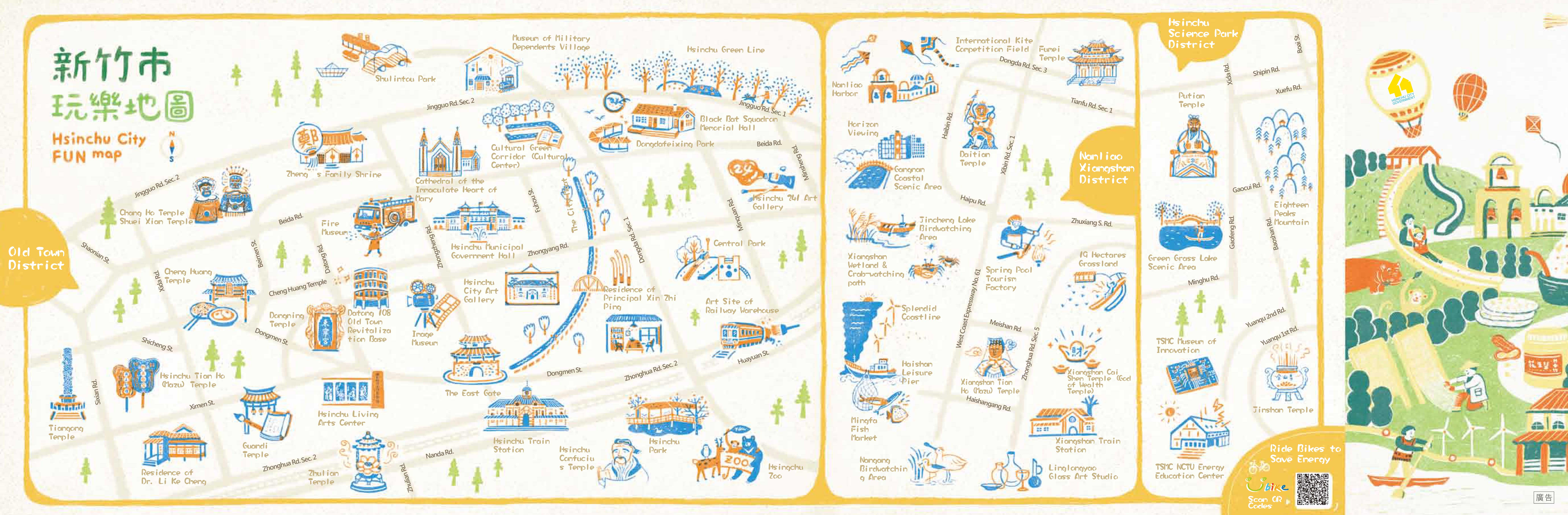 HsinChu City Food Map